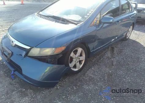 2006 Honda Civic Ex from USA, damaged, VIN 1HGFA16876L128318